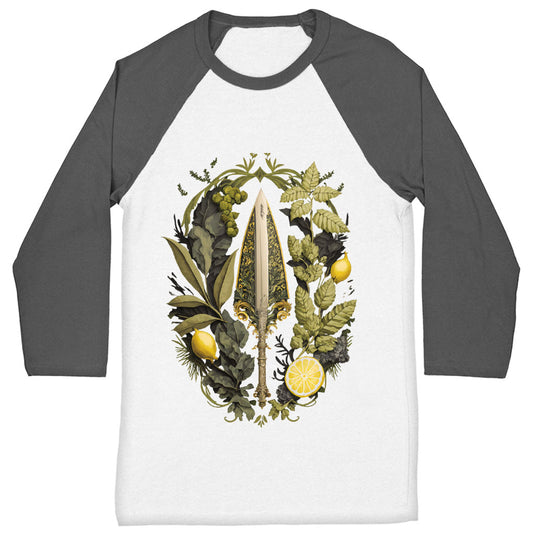 Creative Graphic Baseball T-Shirt - Lemon T-Shirt - Best Print Baseball Tee